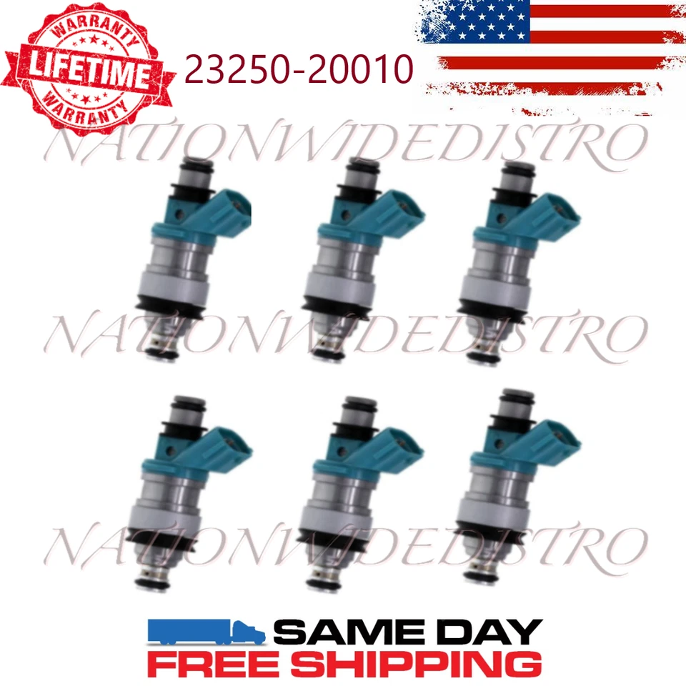 6x NUEVOS INYECTORES DE COMBUSTIBLE OEM Denso para 94-03 Toyota Sienna Camry Avalon Lexus ES Foto 1 de 4
