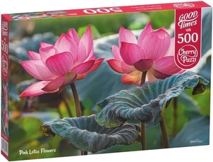 NEU Cherry Pazzi 500 Teile Puzzle 9+ Alter rosa Lotusblumen - Bild 1 von 2