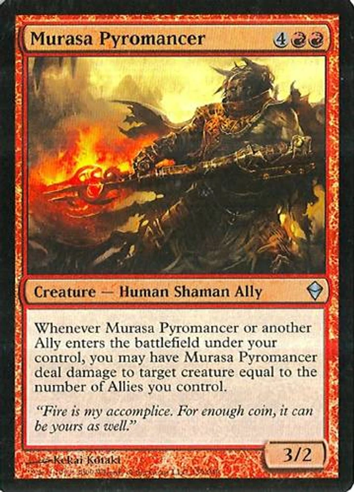 MTG - Zendikar - Murasa Pyromancer - Foil - NM - Image 1 of 1