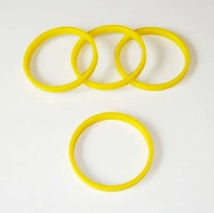 Anillos de grifo central x4 72 mm para Vauxhaull Corsa 5 pernos - Imagen 1 de 1