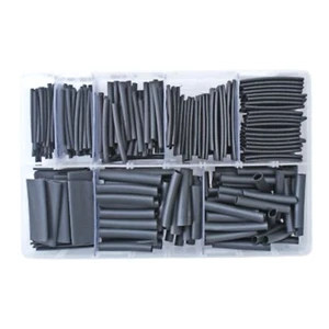 360Pcs Assorted Box of Black Heatshrink 2:1 (1.6 - 19.1mm, 40mm long) - Picture 1 of 2