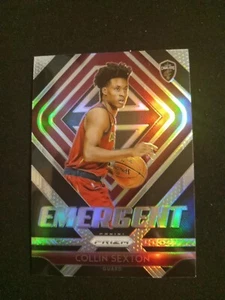 2018-19 Prizm SILVER Emergent COLLIN SEXTON #8 Rookie - Picture 1 of 10