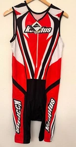 Kooplus cycling Men's cycling Endurance Bib Shorts Black White & Red New Large - Picture 1 of 7