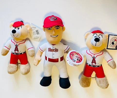 Bleacher Creature AZ Diamondbacks P. Goldschmidt and Angels Good Stuff Plush Cover