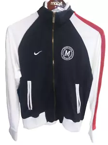 Nike Metropolitan Oval Track Jacket Blue/White/Red Zip Pocket Men's Size Medium - Picture 1 of 7