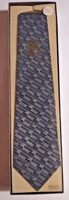 Bangke Vintage Cuero Real Estampado Azul Estampado Diseño Italiano 52cm Años 70? ¿años 80? Foto 1 de 4