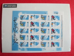 DOC's Scott #3321-3324 3324a Xtreme Sports 33c sheet 1999 MNH OG XF - Picture 1 of 6