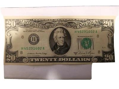 1981A $20.00 UNCIRCULATED CRISP !A COLLECTORS GEM - Image 1 of 4