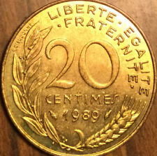 1989 FRANCE 20 CENTIMES COIN