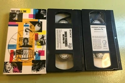 Once & Twice Upon a Time 2 VHS tapes Tape Siouxsie and the Banshees 80's sony ! - Image 1 of 4