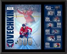 Alex Ovechkin Washington Capitals 12" x 15" 600 Goals Sublimated Plaque