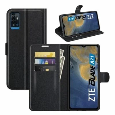 BETTERFON ZTE Blade A71 Handy Tasche Hülle Schutzhülle Klapphülle Case Schale Etui Wallet