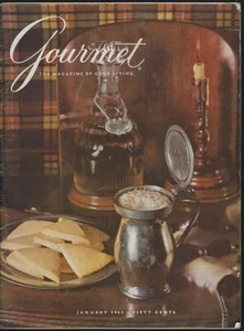 Gourmet Magazine January 1963 Highlands Cambridgeshire Pate Scottish Shortbread - Picture 1 of 1