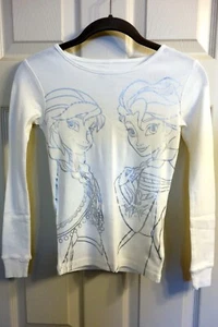 Gap Kids Disney Frozen (Elsa & Anna) Sleep Top, Size 10, NWT - Picture 1 of 3