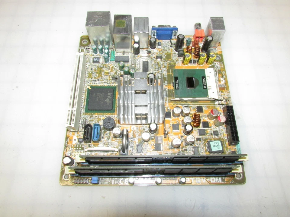 HP 5188-3647 ASUS PTGV-DM MOTHERBOARD WITH 1.70 GHz CELERON M 390 + 1GB RAM - Image 1 of 2