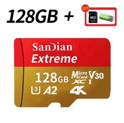 Micro sd scheda di memoria flash 128/256/512/1Tb/2Tb pc telefono tablet fotocame - Immagine 1 di 4