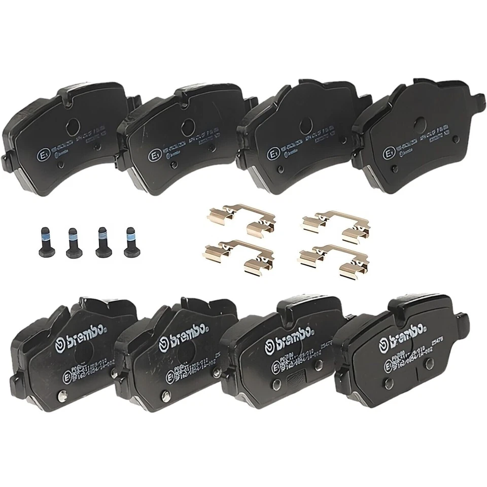 PASTIGLIE FRENO ANTERIORI POSTERIORI BREMBO Mini Coutryman R60 2010 al 2016 - Immagine 1 di 1