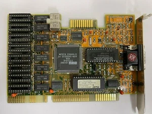 VINTAGE NCR SYSTEM 77C22-E 1 MEG 16-BIT ISA VGA CARD FCC HXICPNCR22E-20 MXB20 - Picture 1 of 2