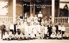 D18/ Galion Ohio Postcard Real Photo RPPC Leiter Lorain c1910 School Students 2