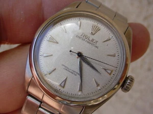 Vintage 1953 Rolex Oyster Perpetual 6284 Waffle Dial. - Picture 1 of 12