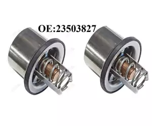 2 Pcs Thermostat 160° 23503827 For Detroit Diesel S60 S50 - Picture 1 of 2