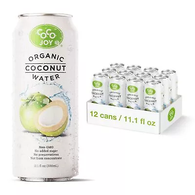 CoCo Joy All Organic Coconut Water Natural and Fresh Nutrient-Rich Coconut-Wa... - Image 1 of 4