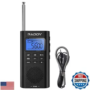 Raddy RF886 Tragbares Kurzwellenradio AM/FM/SW/VHF/WB Digitalradio BT Connect - Bild 1 von 5