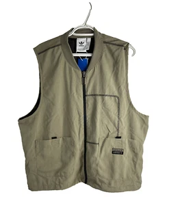 Adidas Originals R.Y.V. Blkout Vest Clay Men's Size Large GD9274 - Picture 1 of 13