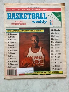 Basketball Wochenzeitung, 19. November 1991, Cover: Clyde Drexler - Bild 1 von 2