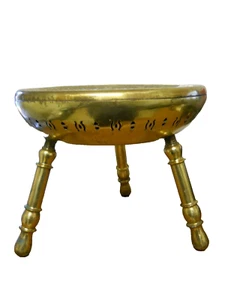 Antik Vintage Messing Fußwärmer Kamel Design Türkisch Persisch Böhmisch Lot #1 - Bild 1 von 13
