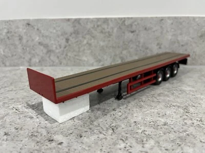 Corgi - Tri Axle Flatbed Trailer Only - Maurice Hill - CC13807 - 1:50 - New/Mint - Image 1 of 4
