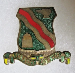 728th MP Battalion Unit Crest DUI - PEACE AS IN WAR - Tokyo, Japanese Made - Picture 1 of 3