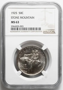 USA (Philadelphia Mint), commemorative half dollar, 1925, Stone Mountain MS 63 - Picture 1 of 3