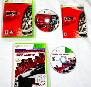 Xbox 360 - Project Gotham Racing 4 PGR4 + Need For Speed Most Wanted- Tested - Picture 1 of 10
