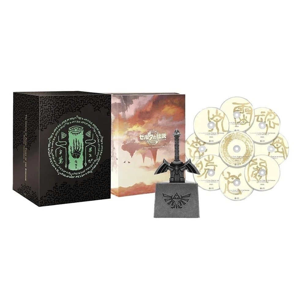 (9xCD Deluxe Box) The Legend Of Zelda: Tears Of The Kingdom (Original Soundtrack - Bild 1 von 1