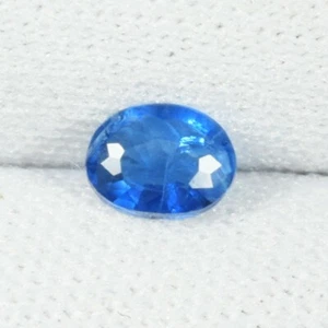 0.28 ct BEST GRADE RARE HUE" NEON BLUE NATURAL AFGHANITE GEMS - OVAL See Vdo ! - Picture 1 of 3