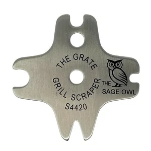 The Grate Grill Scraper — Stainless Steel for Safe, Effective Cleaning of Grills - Picture 1 of 8