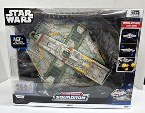 Star Wars Rebels Series 3 Micro Galaxy Squadron Ghost #0131 18+ Features New - Picture 1 of 7
