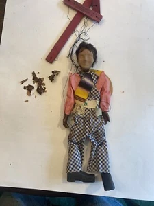 Vintage Hazelle’s Marionette. Sambo #807. Facial Damage. Box Included - Picture 1 of 6