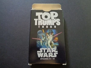 TOP TRUMPS TURBO Star Wars Saga "Episodes IV - VI" BOX ONLY NO CARDS/BOARD GAME - Picture 1 of 7