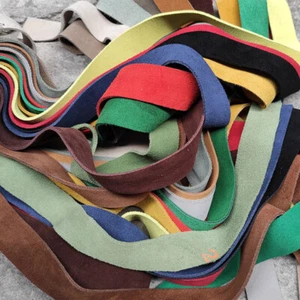 110CM DIY Genuine Cowhide Leather Strip Strap String Trim Craft Handle Cover - Picture 1 of 35