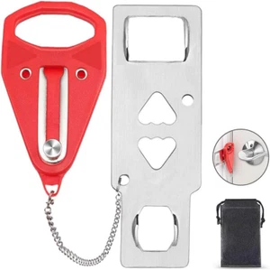 Portable Travel Door Lock Self-Defense Device for Home Apartment Hotel - Picture 1 of 12