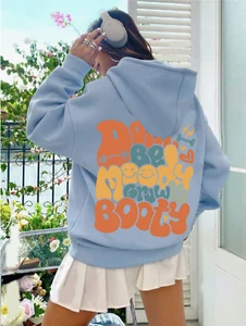 New Kid's Oversized Printed Logos Slogans Graphic Comfy Jersey Hoodie Top. - Picture 1 of 17
