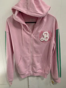 BARBIE MOVIE HOODIE Logo Pink -Back Design Hoodie Size S Small Juniors/Teens-NEW - Picture 1 of 7