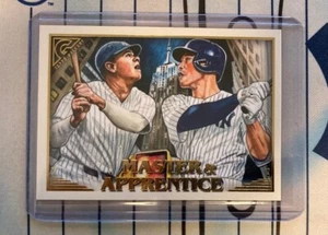 Aaron Judge Babe Ruth 2019 ⚾ Topps Gallery Master & Apprentice MA-RJ Yankees QTY - Picture 1 of 3