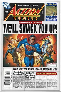 ACTION COMICS #843 NEAR MINT 9.4 - Bild 1 von 1