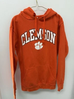 Russell Athletic Clemson Tigers Orange Hoodie Sweatshirt Small - Image 1 of 4
