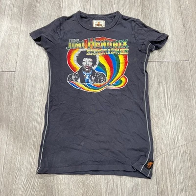 Camiseta De Colección Grunge Boho Trunk LTD Jimi Hendrix Experience Gráfica XS Gris Foto 1 de 4