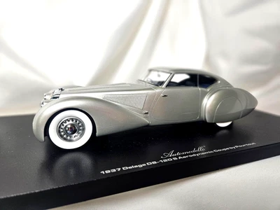 Automodello 1937 Delage D8-120 S Aerodynamic Coupe 1:24 Scale Inv. #1846 - Image 1 of 4