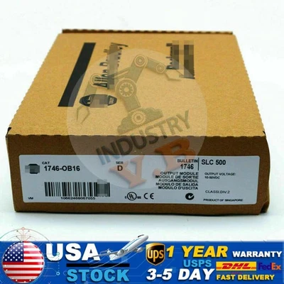 Nuevo Módulo de Salida PLC AB 1746-OB16 CAT SLC 500 Sellado 1746OB16 EE. UU. Impuestos Gratuitos Foto 1 de 4